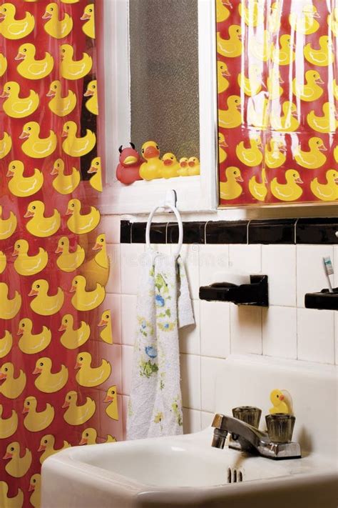 Rubber Duck Bathroom Stock Image Image Of Rubber Sink 1453491