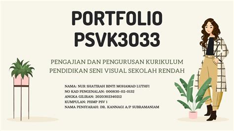 Portfolio Psvk3033 By Nurshatirah Issuu