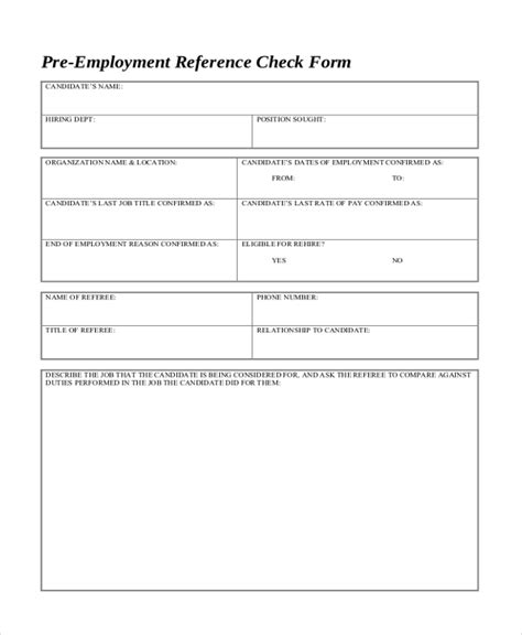 Employment Verification Forms Template Template Business