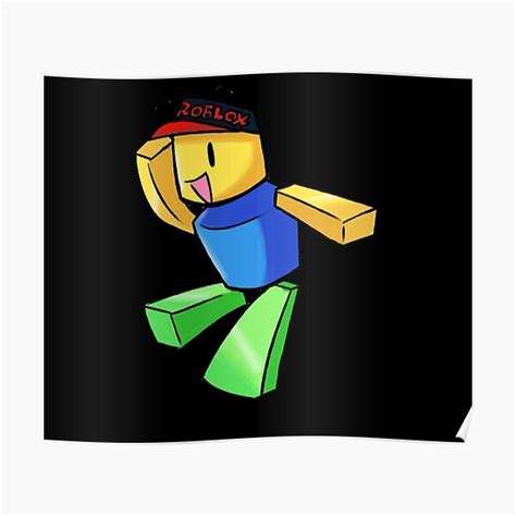 Roblox Noob Posters Redbubble