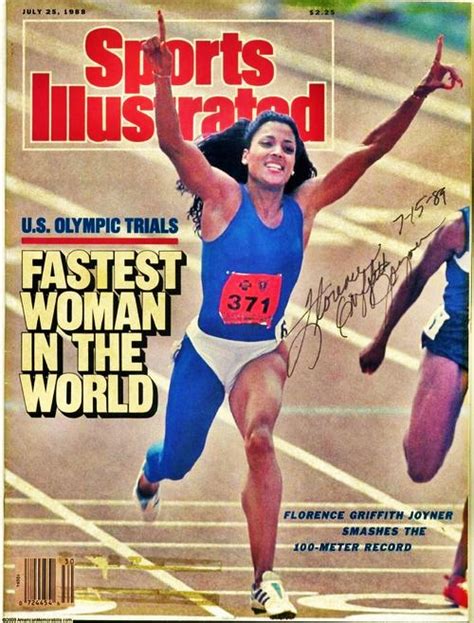 Great Olympic Athlete Florence Griffith Joyner Aka Flo Jo Sola Rey