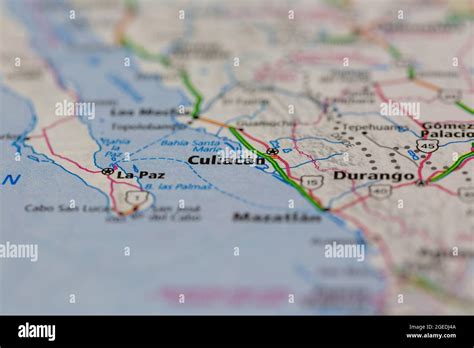 Map Of Culiacan Hi Res Stock Photography And Images Alamy