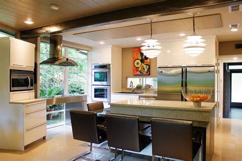 This kitchen virtually sings a song inviting you to enter and spend pleasant hours there. Mid-Century Kitchen Remodel - Modern - Kitchen - Dallas ...