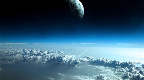 Clouds Real Space Hd Picture Wallpaper Wallpaperlepi