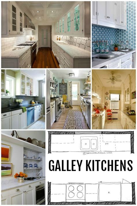 Small galley kitchen remodel before and after, galley kitchen ideas makeovers, galley kitchen designs layouts, galley kitchen design photo gallery, small. Popular Kitchen Layouts and How to Use Them ...