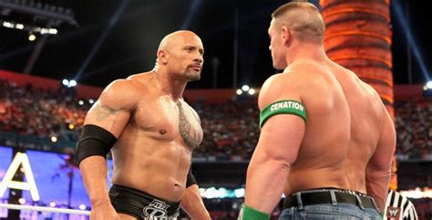 Watch John Cena Vs The Rock Once In A Lifetime From Wrestlemania Wrestlingrumors Net