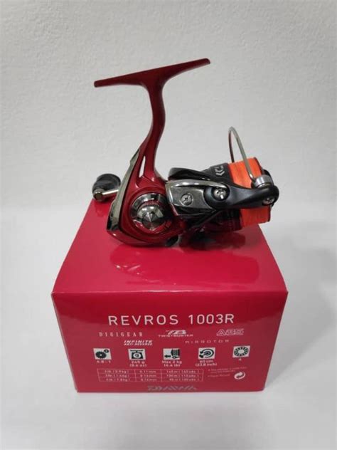 Daiwa Revros 1003R Spinning Reel Sports Equipment Fishing On Carousell