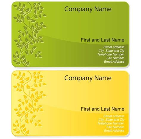 Printable Business Card Template Free Microsoft Word With Charming