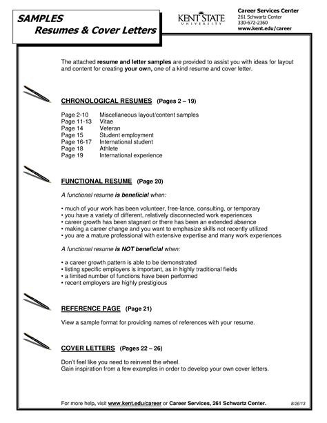 Resume For Jobs Templates At