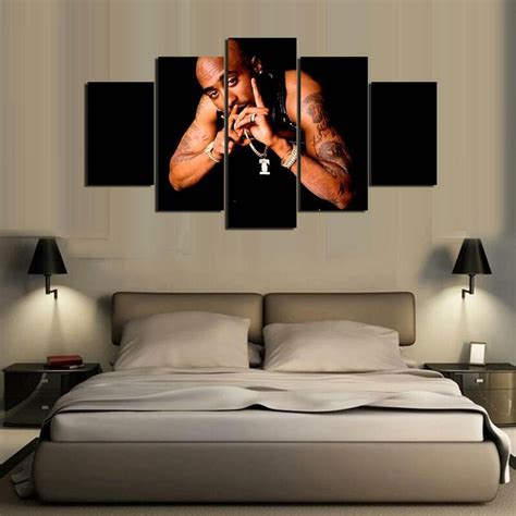 Tupac Amaru Shakur Full Hd Personalized Customized Canvas Art Wall Art
