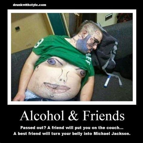 Alcohol Passed Out Friends Vs Best Friends Funny Photos Of People
