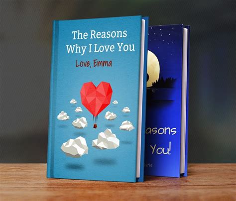 Unique Personalized T Book Show Your Love