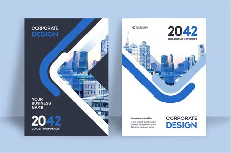 City Background Business Book Cover Design Template Download Free