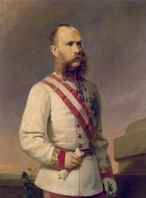 Emperor Franz Joseph Franz Russ 1870 19th Century Portraits Male