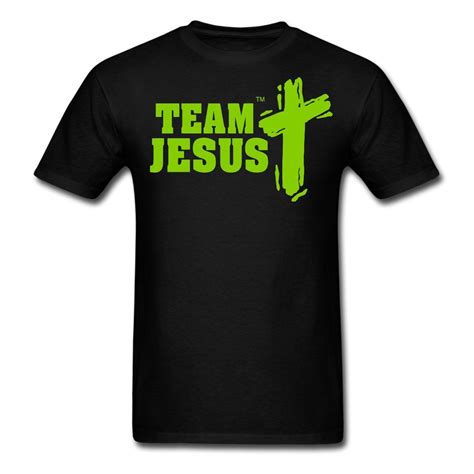 Christianity Team Jesus Mens T Shirt Clothing Tops Hipster Fashion