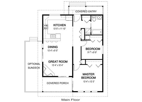700 Square Feet Home Plan