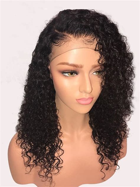 jessicahair human hair sexy curly brazilian remy hair 360 lace frontal with natural hairline