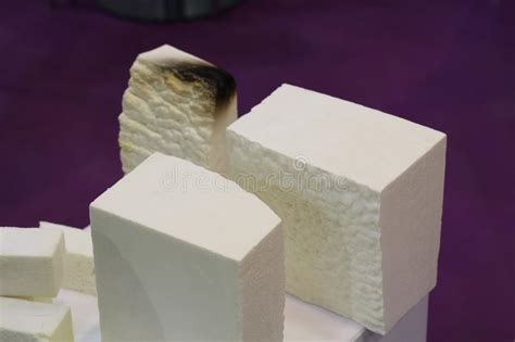 Rigid Polyurethane Foam For Thermal Insulation Of Pipelines Stock Image