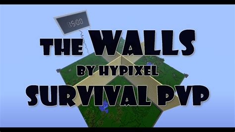 The Walls Survival Pvp Minecraft Custom Map Youtube