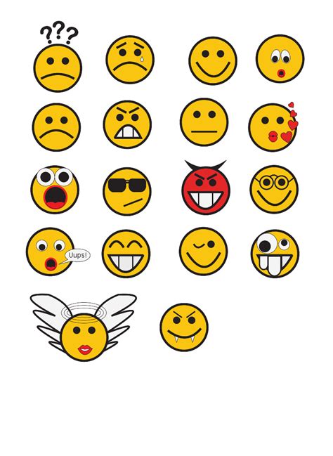 Small Smiley Face Clipart Best