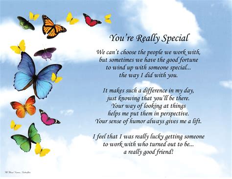 Inspirational Poem Youre Really Special Etsy