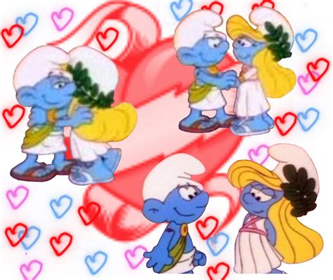 Smurfette And Hefty Hugging By Lexy3643 On Deviantart