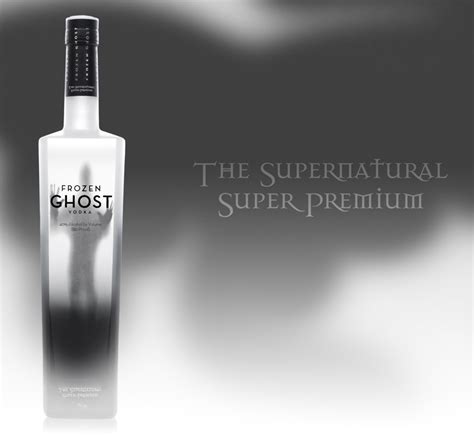 Talk About Your Premium Spirits Introducing Frozen Ghost Vodka If