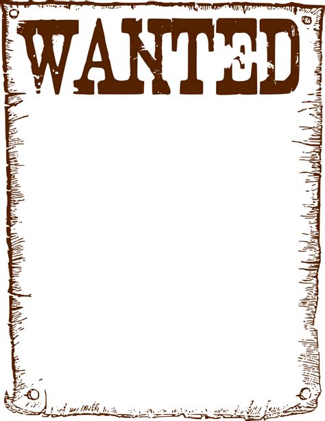 Wanted Poster Clip Art