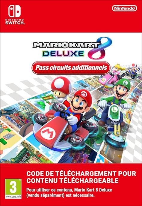 Mario Kart 8 Deluxe Pass Circuits Additionnels Nintendo Switch Code