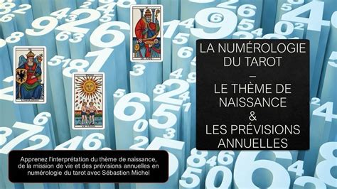 Atelier La numérologie du tarot