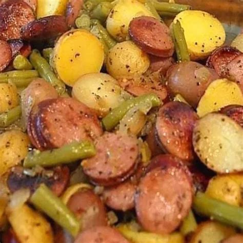 Sausage Green Bean Potato Casserole Superfashion