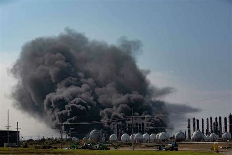 Staff Photos Show Scenes From Chemical Plant Explosion Near Houston