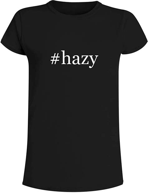 Hazy Womens Hashtag Soft Graphic T Shirt Clothing