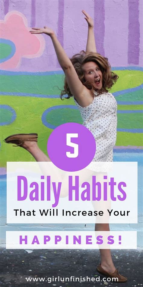 Five Daily Habits That Will Increase Your Happiness Self