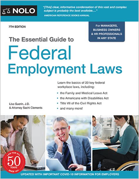 The Essential Guide To Federal Employment Laws Legal Book Nolo