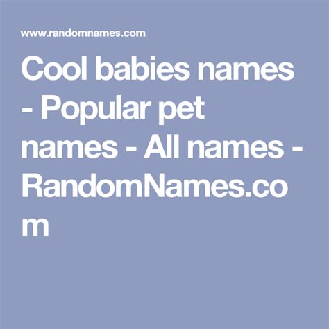 Popular Names Baby Names Meanings And Origins