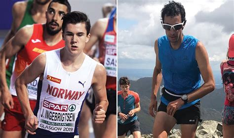 Over 1500m, the slowest of the three brothers has a pb of 3:31.46. Jakob Ingebrigtsen and Kilian Jornet set for Norway 10km - AW