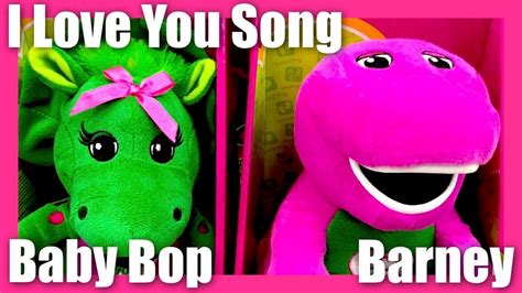 Barney I Love You Song Baby Bop I Love You Song Barney Singing Toys