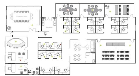 Coworking Floorplan Office Floor Plan Office Layout Plan Office Space Planning