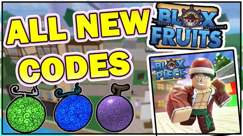 All New Blox Fruit Codes On Roblox All New Working Blox Fruit Codes