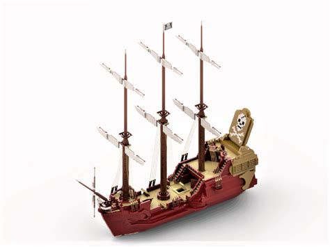 Build Your Own Jolly Roger Pirate Ship From Peter Pan