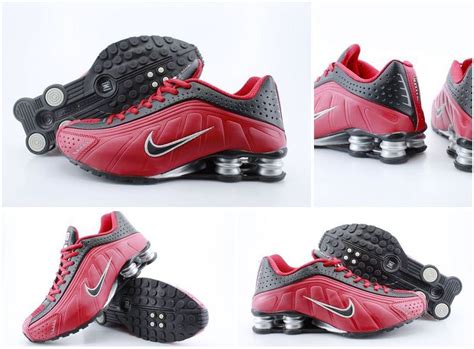Nike Shox R4 Red Black Logo R4011 7700 Kobe And Kd Shoes Kd Shoes
