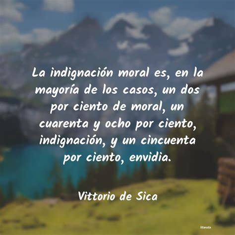 Vittorio De Sica La IndignaciÃ³n Moral Es En