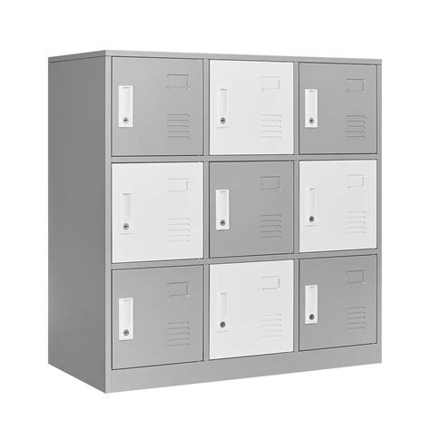 69 Doors Metal Locker Cabinet With Card Slot And Locks Floor Standing