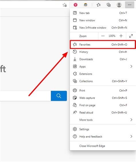 How To Export Bookmarks In Microsoft Edge