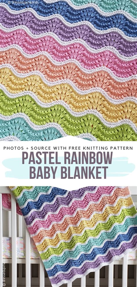 A newborn has many needs that can be satisfied with needles and yarn. Knitted Baby Blankets Free Patterns