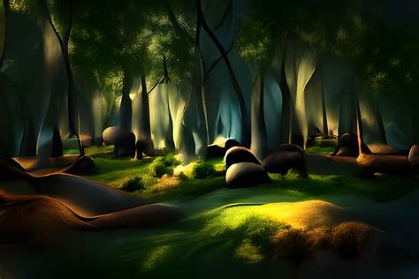 Forest Ai Generated Artwork Nightcafe Creator