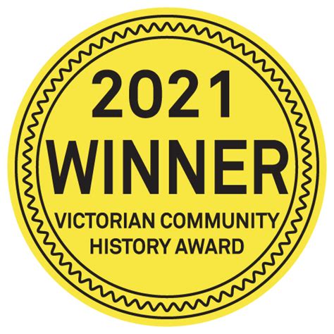 Victorian Community History Award 2021 Cafhov