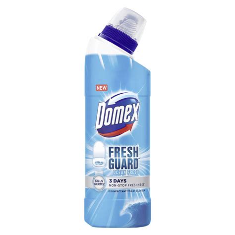 domex fresh guard ocean fresh disinfectant toilet cleaner 250 ml health and personal