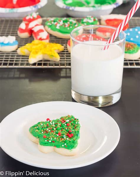 These babies combine the best of both worlds. Gluten Free Christmas Sugar Cookies